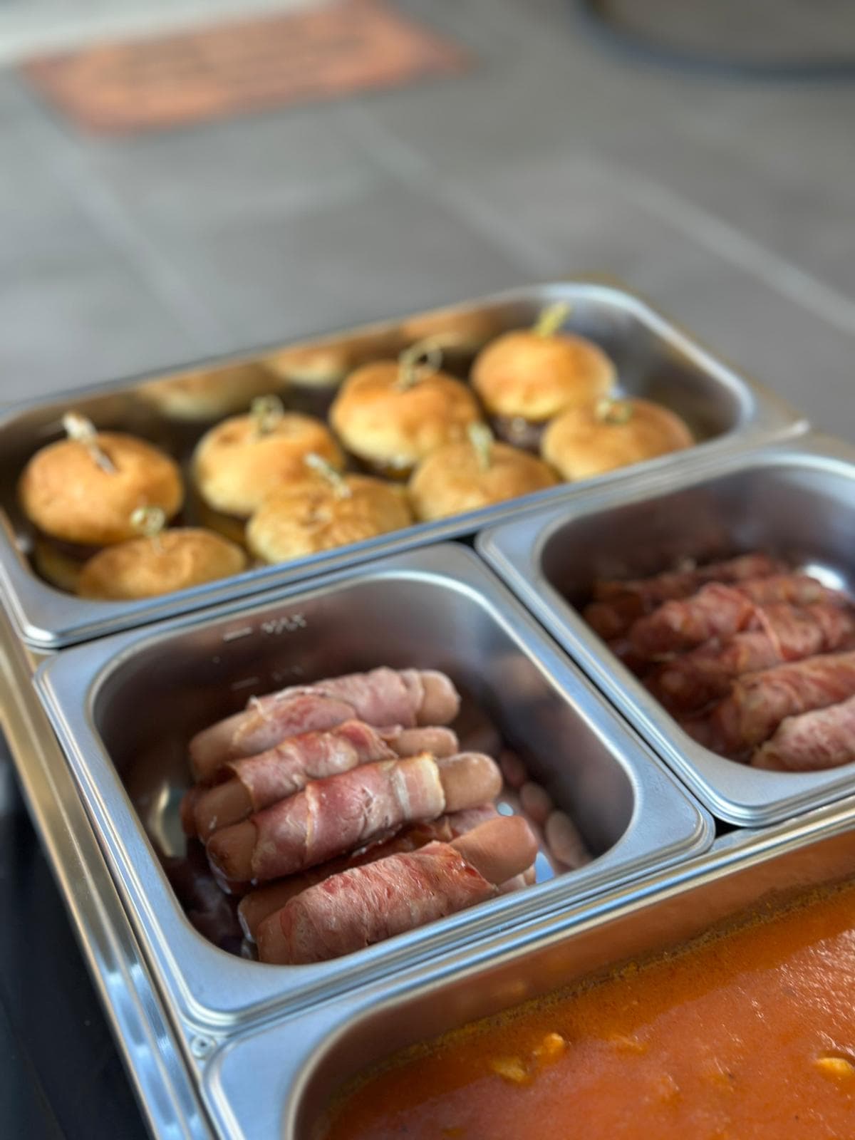 Salsicha Enrolada em Bacon